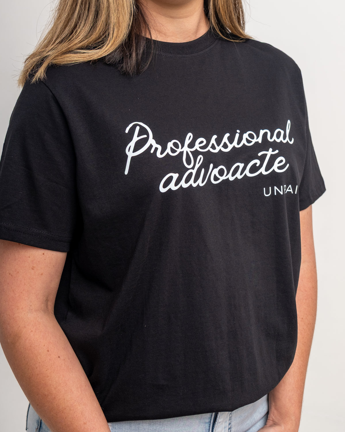 Professional Advocate. Unpaid T-Shirt - BLACK