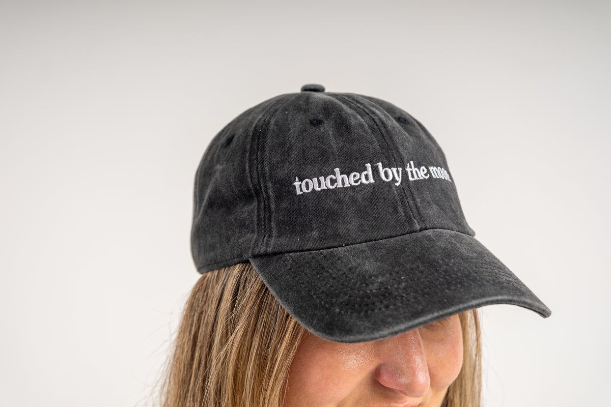 Touched by the Moon Cap - CHARCOAL